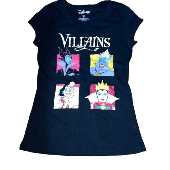 Nwot Disney villains T-shirt/ graphic tee - Picture 1 of 6